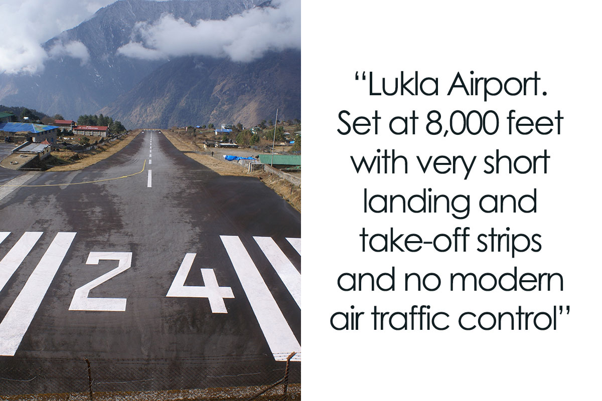 30 Of The Most Dangerous Airports In The World Bored Panda
