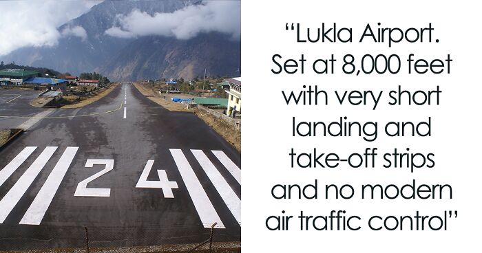 30 Of The Most Dangerous Airports In The World