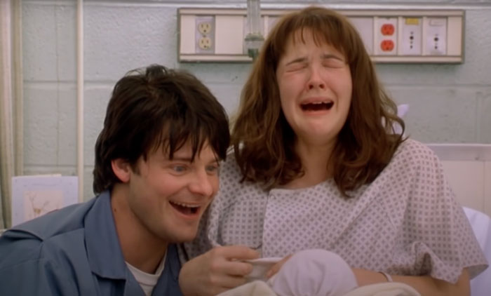 Scene from "Riding In Cars With Boys" movie