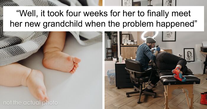 “I Have A Very Big Problem With This”: New Mom Starts A Discussion After Sharing That Her MIL Wants To Get A Tattoo Of Grandkid’s Footprint