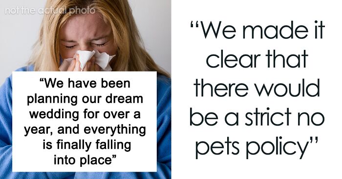 “Am I A Jerk For Not Letting My Nephew Bring His Service Dog To My Wedding?”