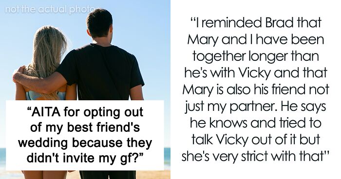 Man Rebels Against Friend’s “No Ring No Bring” Wedding Rule After His Girlfriend Of 6 Years Isn’t Invited