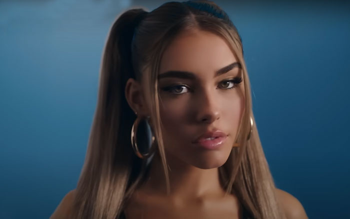 Screen photo from Madison Beer official music video