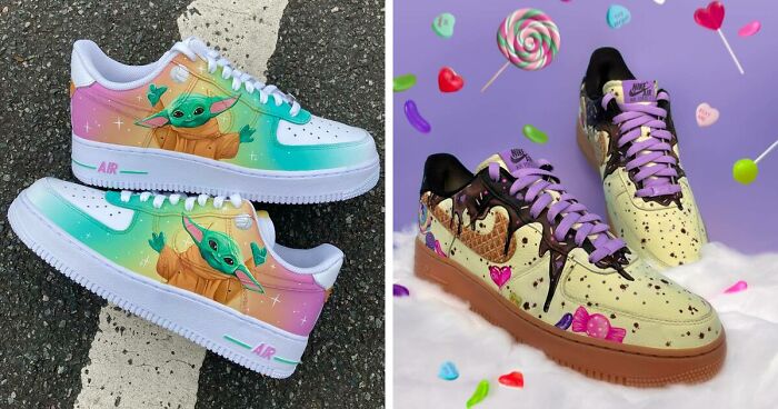 Sneakers Are My Canvas, And Here Are Designs That I Made