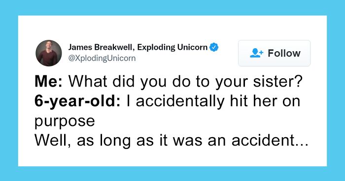 50 Hilarious Tweets From Parents That Sum Up What It’s Like Having To Raise Siblings