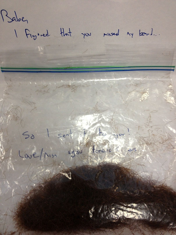 So My Ex Boyfriend Sent Me His Shaved Beard In The Mail
