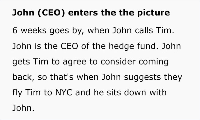 Boss Tells Senior Programmer To Move Back To NYC For Work, So He Quits, And The Company Quickly Realizes How Essential He Was Boss Tells Senior Programmer To Move Back To NYC For Work, So He Quits, And The Company Quickly Realizes How Essential He Was