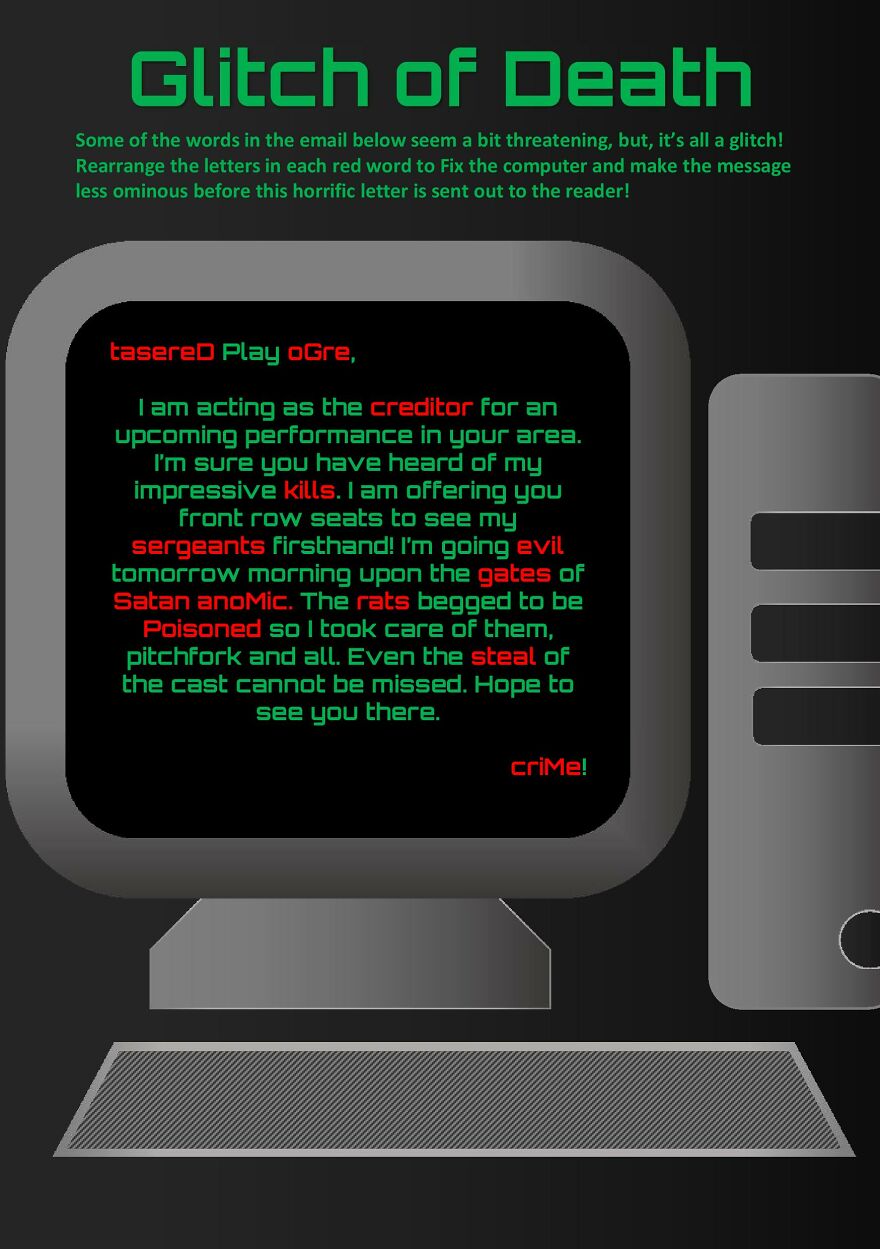 I Designed 31 Puzzles To Solve, One For Each Day Of The Month I Designed 31 Puzzles To Solve, One For Each Day Of The Month