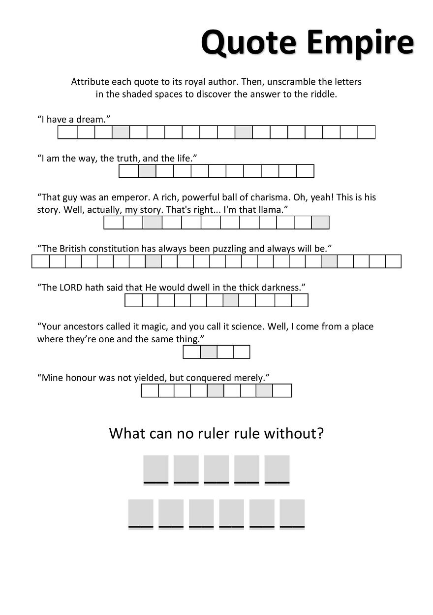 I Designed 31 Puzzles To Solve, One For Each Day Of The Month I Designed 31 Puzzles To Solve, One For Each Day Of The Month