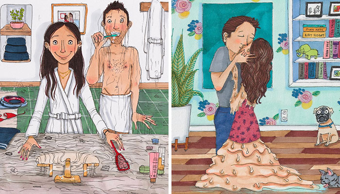 The Unspoken Side Of Long-Term Relationships: 30 Honest Illustrations By Amanda Oleander (New Pics)