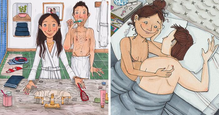 The Unspoken Side Of Long-Term Relationships: 30 Honest Illustrations By Amanda Oleander (New Pics)