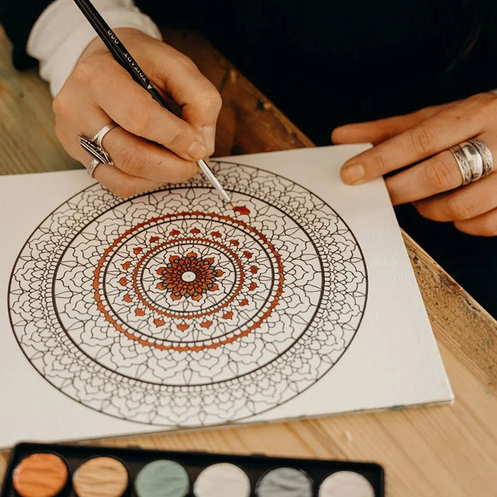 Draw A Mandala