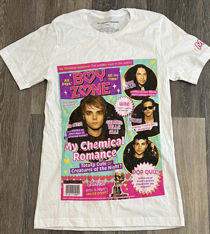 I Bought This Mcr T-Shirt When They Were Live In Budapest! It Was So Fun