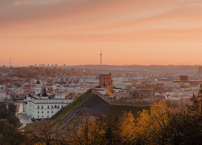 Vilnius aerial view 