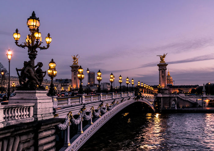 Bridge over the Seine river 