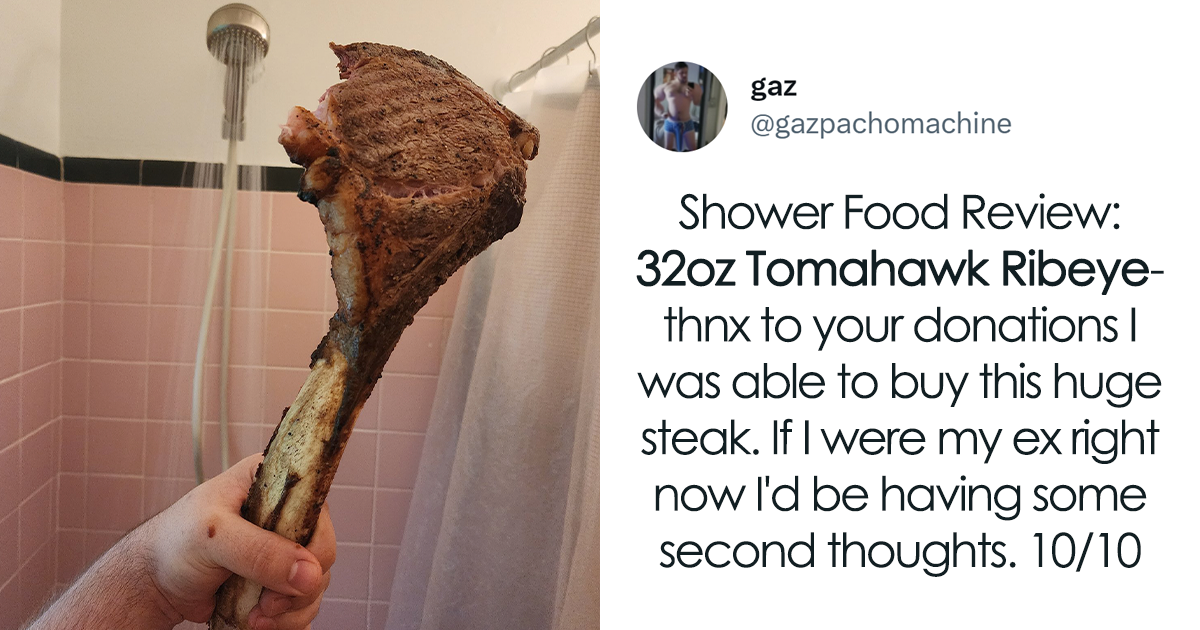 This Twitter Account Dedicates Its Postings To “Shower Food Reviews