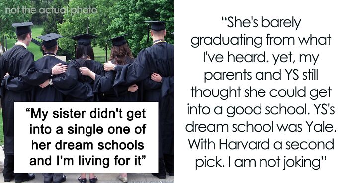 Siblings Feel Nothing But Glee As Their Youngest Sister Fails To Enter Her Dream Colleges Despite Being Parents’ Huge Favorite
