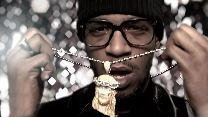 Pursuit Of Happiness music video scene