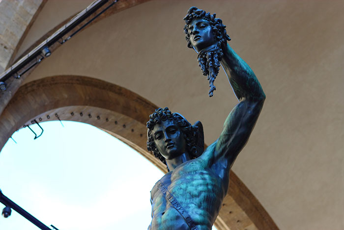 Perseus With The Head Of Medusa