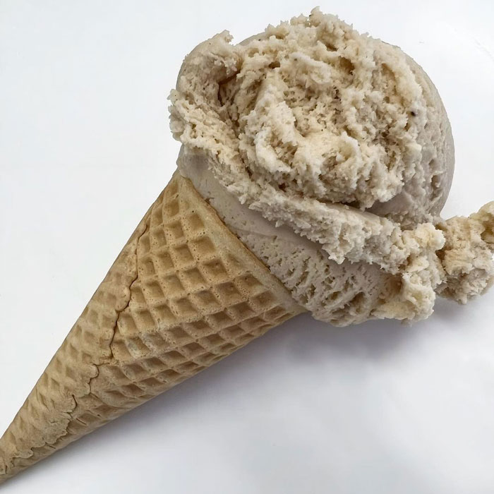 Ice cream in the cone 