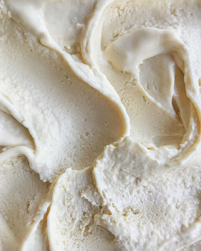 Thyme flavor ice cream 