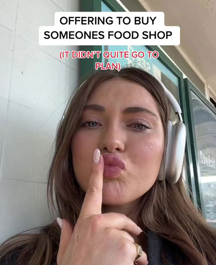 Influencer Is Left In Tears After Strangers Refuse Her Offer To Pay For Their Grocery Shopping