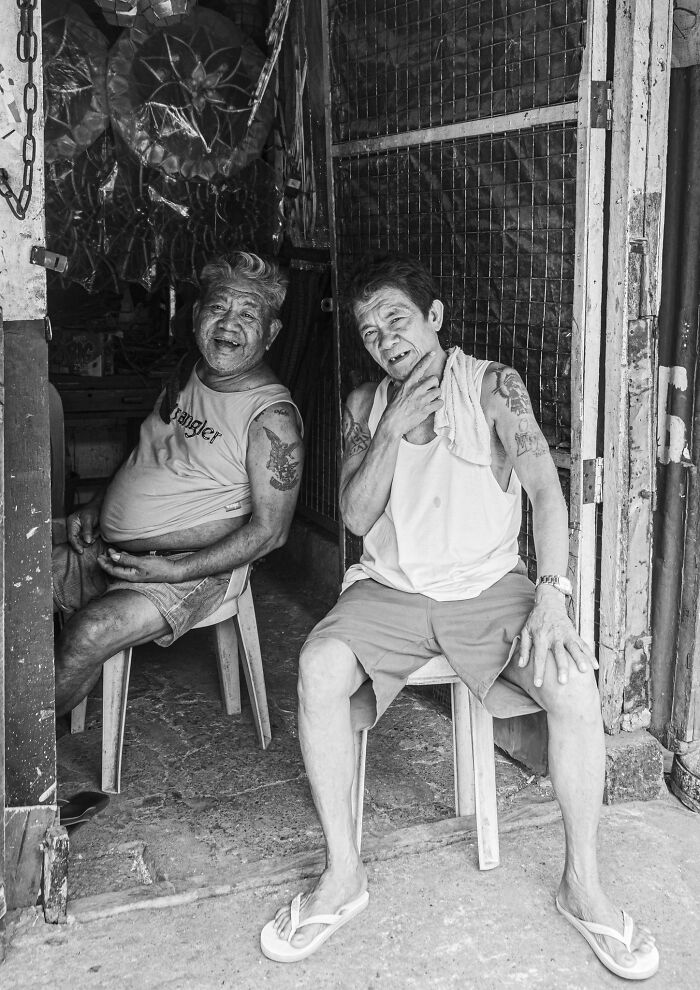 Two Happy Po's (Sir's) In Manila Philippines