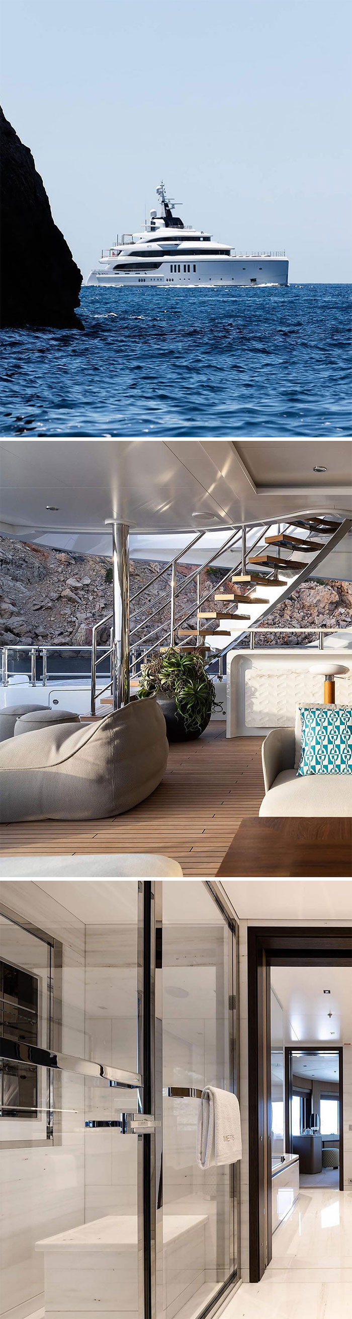Yacht Interior By Bannenberg & Rowell Design