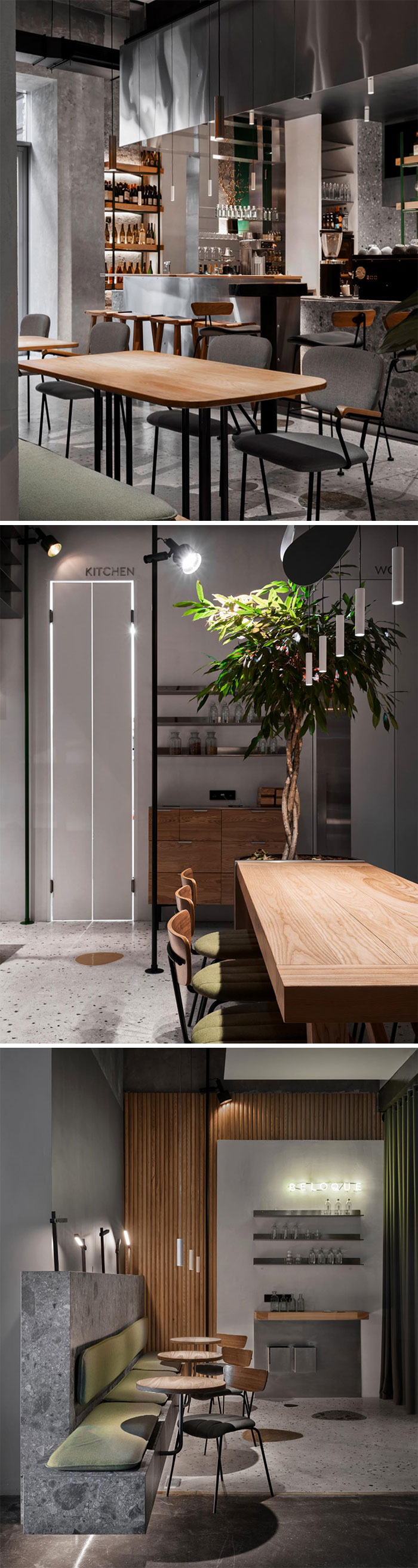 Concrete Kitchen. 🪨 – Design: Da Bureau, Photos: Sergey Melnikov