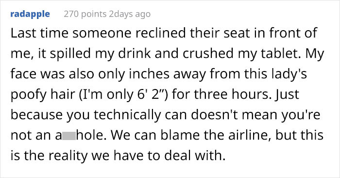 Tall Guy Doesn't Fit In Plane Seat Comfortably, Drama Ensues After Woman Tries To Recline Her Seat Tall Guy Doesn't Fit In Plane Seat Comfortably, Drama Ensues After Woman Tries To Recline Her Seat