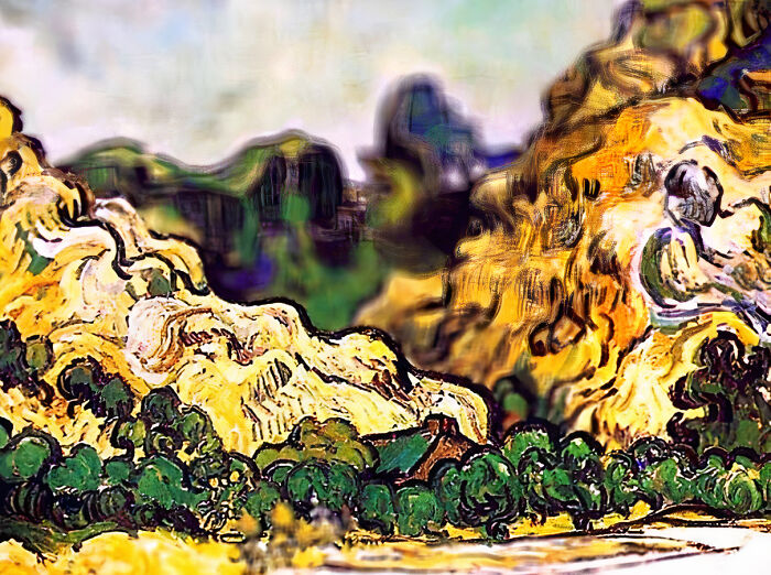 Mountains At Saint-Remy, 1889