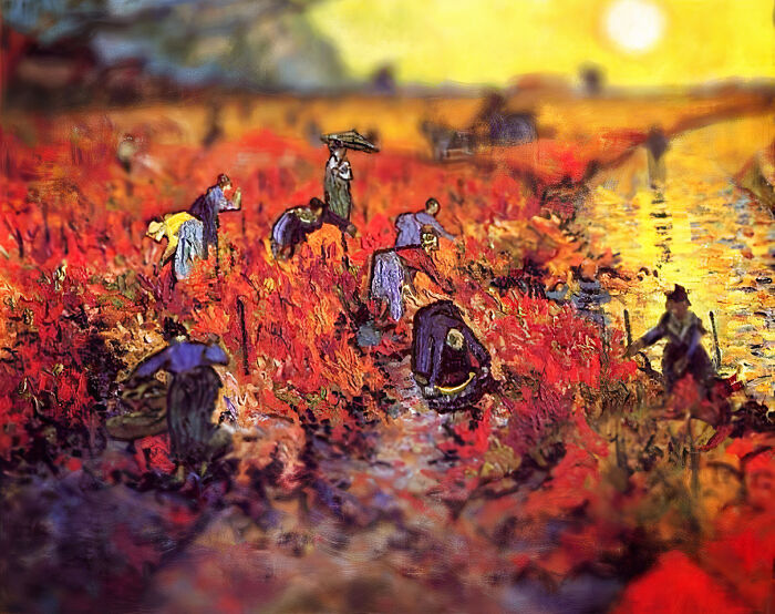The Red Vineyard, 1888