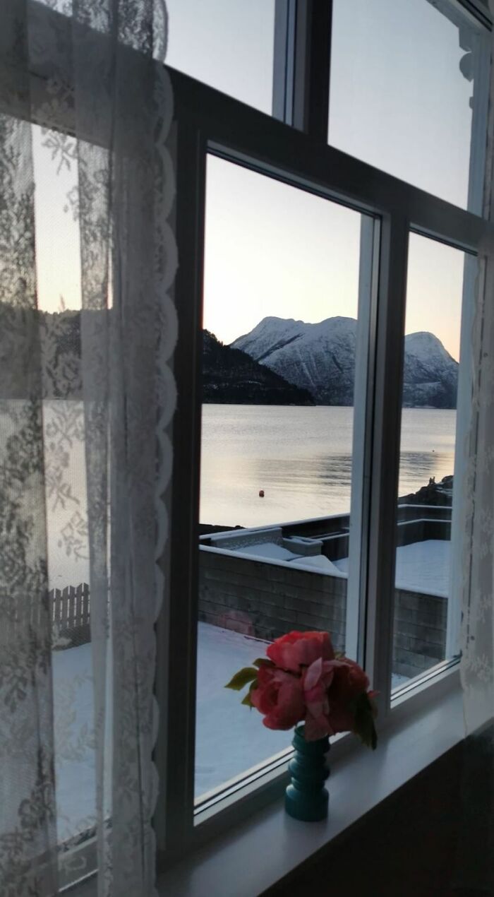 View From My Kitchen Window. Ålesund, Norway