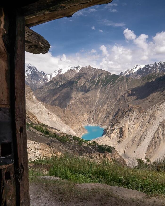 A View From A Shepherd’s Hut On A Hike In Hunza Valley, Gilgit Baltistan, Pakistan