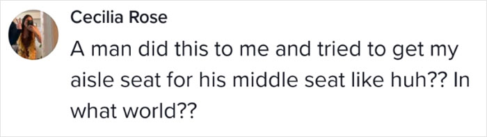 Entitled Man Steals This Woman's Plane Seat And Pretends To Be Asleep, Proceeds To Get Mad When She Takes It Back Entitled Man Steals This Woman's Plane Seat And Pretends To Be Asleep, Proceeds To Get Mad When She Takes It Back
