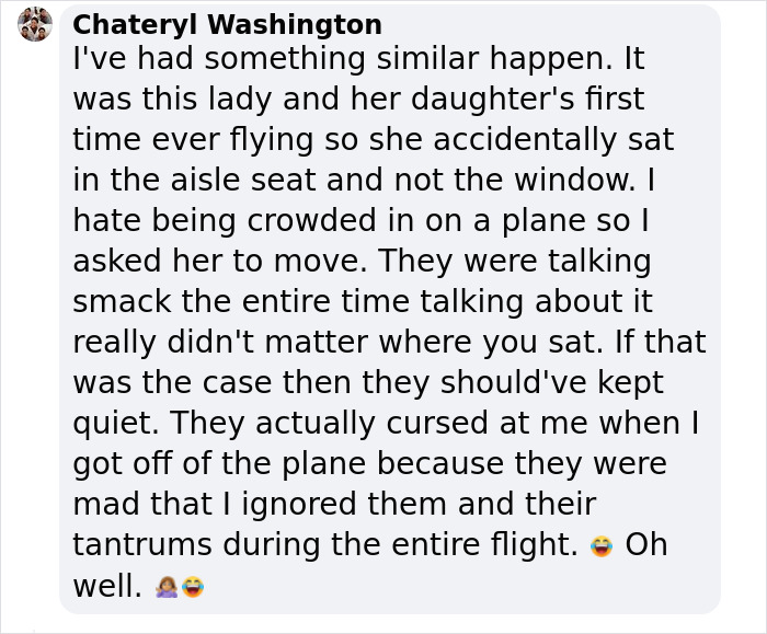 Entitled Man Steals This Woman's Plane Seat And Pretends To Be Asleep, Proceeds To Get Mad When She Takes It Back