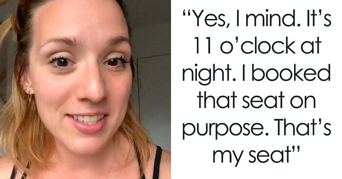 Entitled Man Steals This Woman’s Plane Seat And Pretends To Be Asleep, Proceeds To Get Mad When She Takes It Back