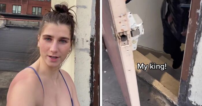 Woman Stuck On Roof Decides It’s Faster To Call Uber Eats For Help