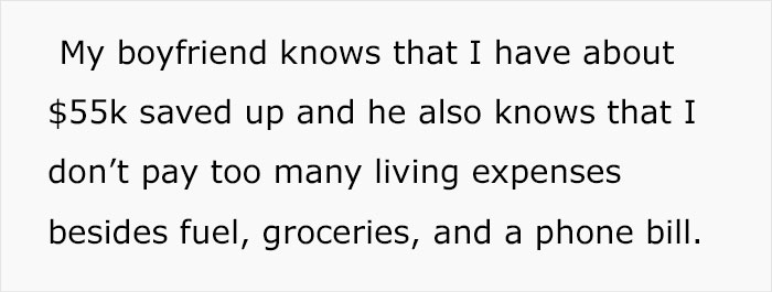 "Am I A Jerk For Refusing To Loan My Boyfriend $5,000?": Woman Defends Her Decision To Get Plastic Surgery Instead Of Giving Money To New BF "Am I A Jerk For Refusing To Loan My Boyfriend $5,000?": Woman Defends Her Decision To Get Plastic Surgery Instead Of Giving Money To New BF