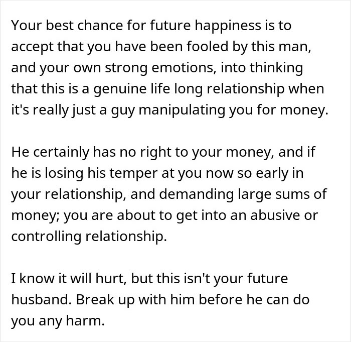 "Am I A Jerk For Refusing To Loan My Boyfriend $5,000?": Woman Defends Her Decision To Get Plastic Surgery Instead Of Giving Money To New BF "Am I A Jerk For Refusing To Loan My Boyfriend $5,000?": Woman Defends Her Decision To Get Plastic Surgery Instead Of Giving Money To New BF