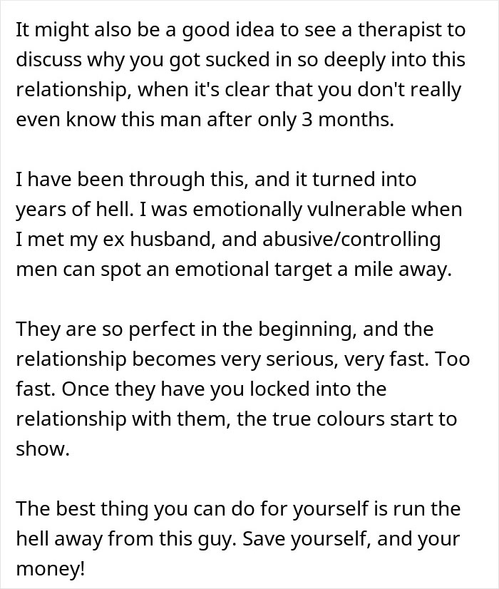 "Am I A Jerk For Refusing To Loan My Boyfriend $5,000?": Woman Defends Her Decision To Get Plastic Surgery Instead Of Giving Money To New BF "Am I A Jerk For Refusing To Loan My Boyfriend $5,000?": Woman Defends Her Decision To Get Plastic Surgery Instead Of Giving Money To New BF