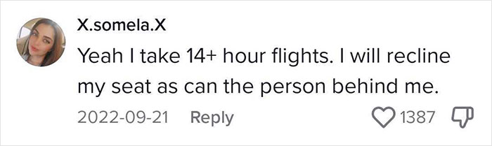 Plane Passenger Gets Tired Of Neighbors Invading Her Privacy By Reclining Their Seats, Starts Swiveling Air-Con Vents Right On Their Face Plane Passenger Gets Tired Of Neighbors Invading Her Privacy By Reclining Their Seats, Starts Swiveling Air-Con Vents Right On Their Face