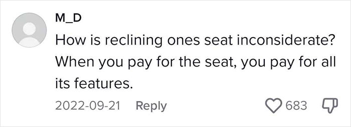 Plane Passenger Gets Tired Of Neighbors Invading Her Privacy By Reclining Their Seats, Starts Swiveling Air-Con Vents Right On Their Face Plane Passenger Gets Tired Of Neighbors Invading Her Privacy By Reclining Their Seats, Starts Swiveling Air-Con Vents Right On Their Face