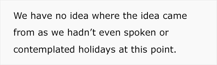 Woman Wonders If She's Wrong For Not Wanting To Take Husband's 8-Year-Old On Holiday While Taking Their Baby Son Woman Wonders If She's Wrong For Not Wanting To Take Husband's 8-Year-Old On Holiday While Taking Their Baby Son
