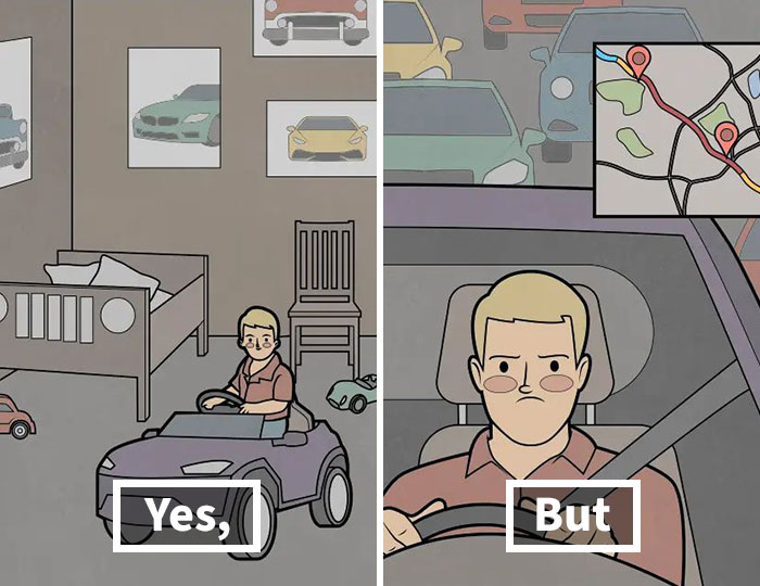 “Yes, But”: 35 Illustrations That Depict Our Society’s Contradictions (New Pics)