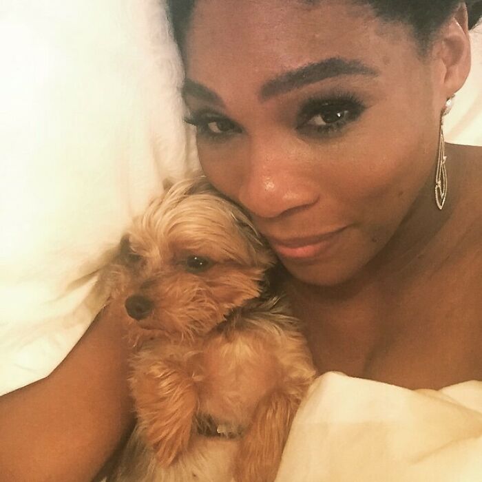 Serena Williams With Chip