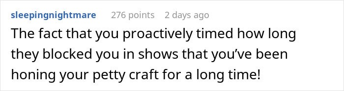 Person Decided To Block A Car For Exactly 17 Minutes And 20 Seconds To Get Revenge, They Drive Off And Regret It Dearly Person Decided To Block A Car For Exactly 17 Minutes And 20 Seconds To Get Revenge, They Drive Off And Regret It Dearly