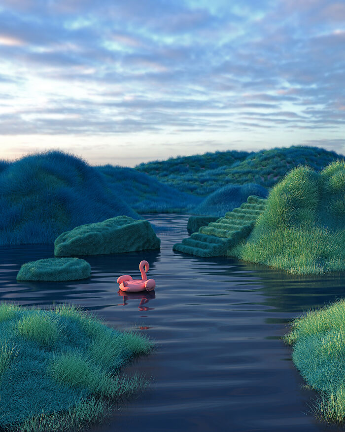 My 21 Otherwordly And Dreamlike 3D Landscapes (New Pics)