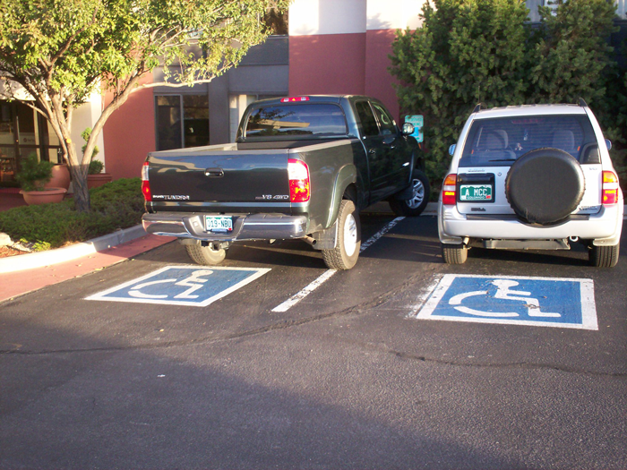 Man Shouting At A Person For Legally Using A Handicapped Parking Spot Gets Instant Karma From A Nearby Cop Man Shouting At A Person For Legally Using A Handicapped Parking Spot Gets Instant Karma From A Nearby Cop