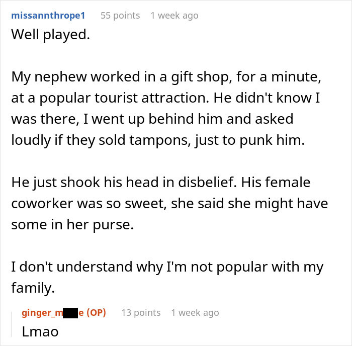 "I Had To Buy Tampons Because I'm On My Period": Woman Quits Immediately After Rude Coworker Tattles On Her "I Had To Buy Tampons Because I'm On My Period": Woman Quits Immediately After Rude Coworker Tattles On Her